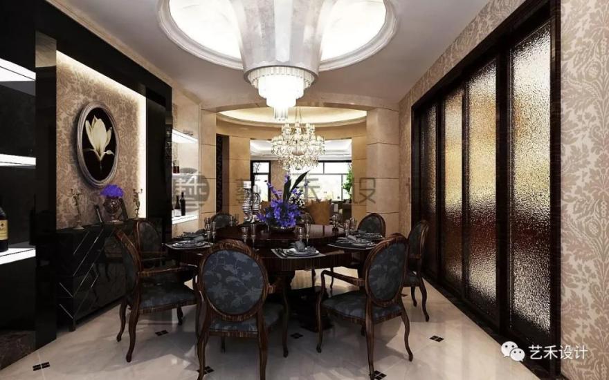 星海湾一号 310 平港式风格—揭秘拥有精致生活的装修法则-17