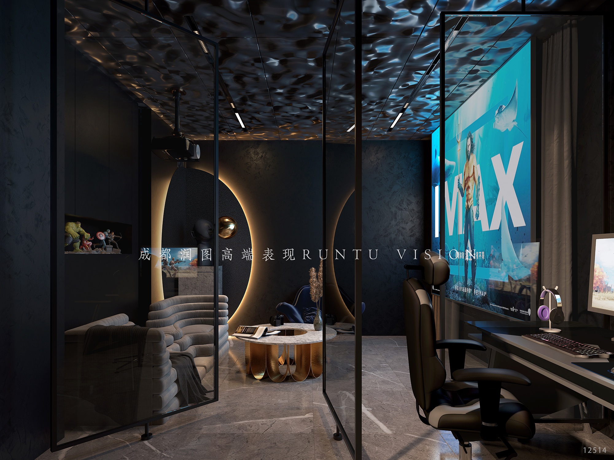 金色稻田家装设计丨中国成都丨润图设计-44