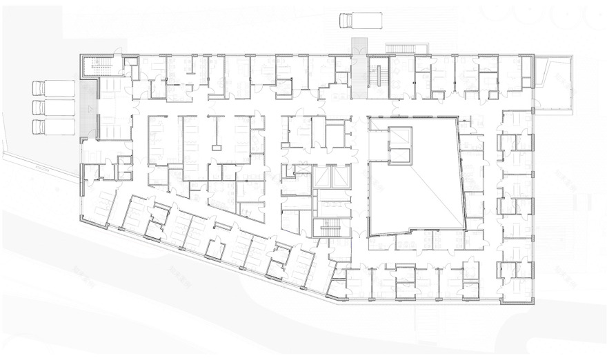 Haraldplass医院扩建项目-54