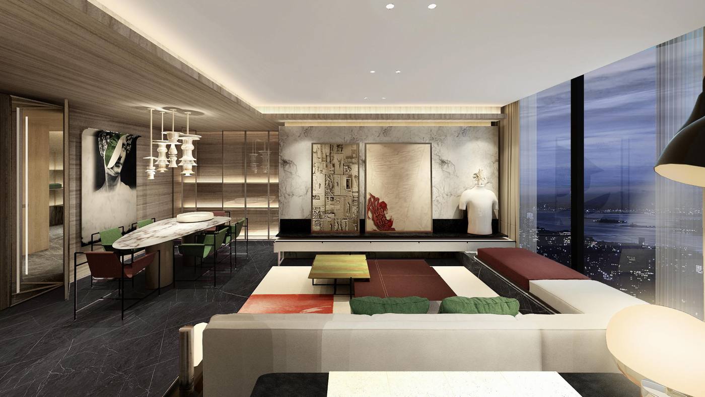 GBD设计杜文彪丨【GBD杜文彪】北京万科滨江大都会样板间-12