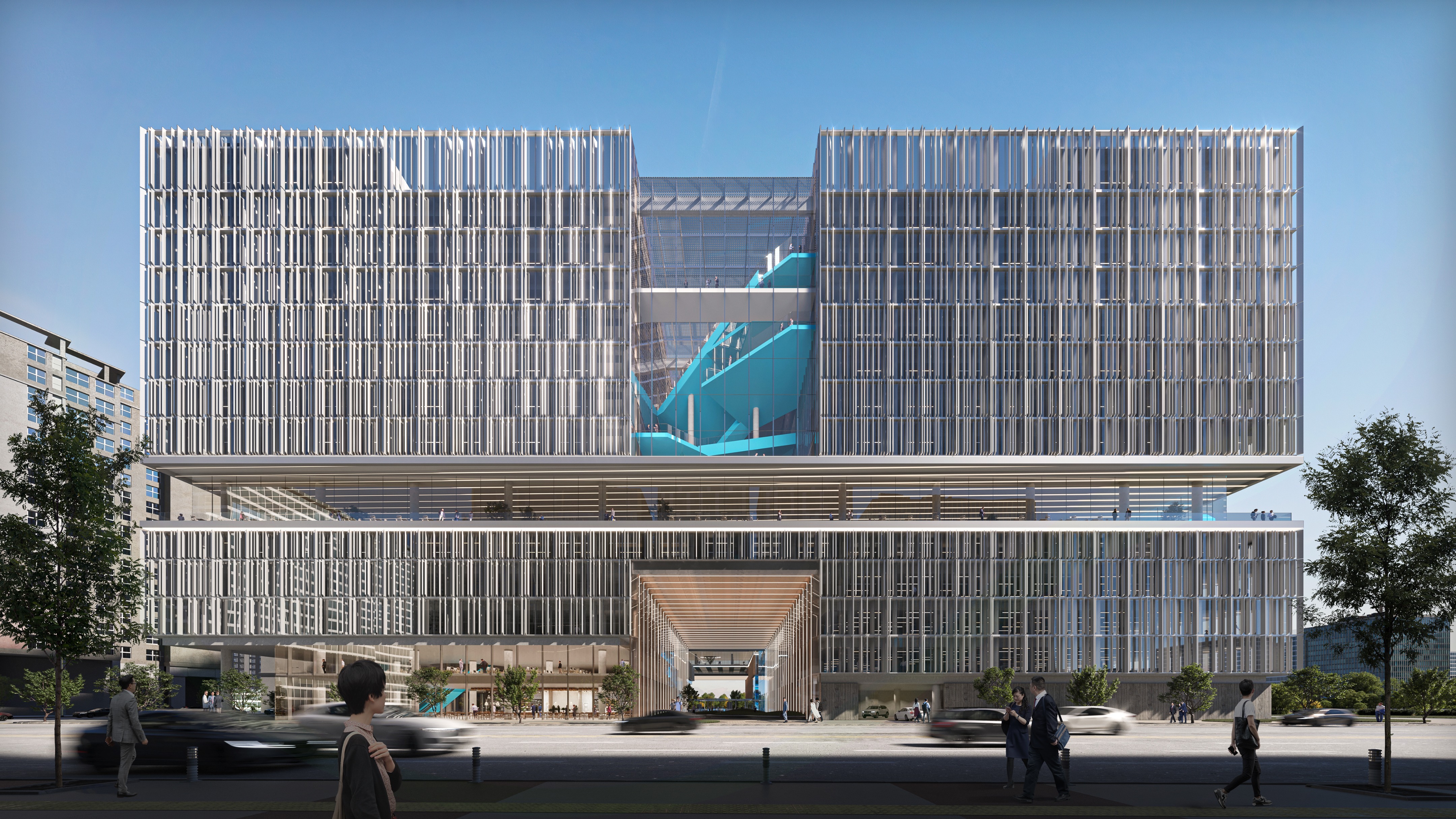 现代建筑风格的办公中心设计-6