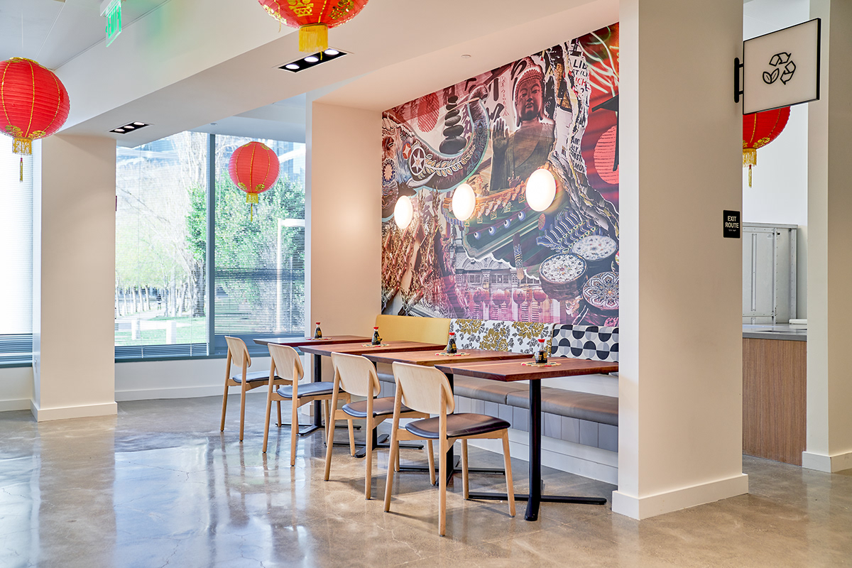 Oracle Cafe · 亚洲美食风情的现代简约餐厅设计丨Gensler-19