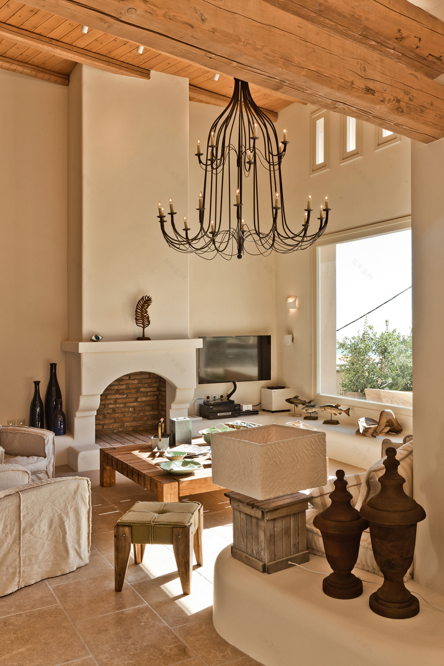 卡帕多斯悬崖上的自然灵感夏季度假屋丨A&,M-6