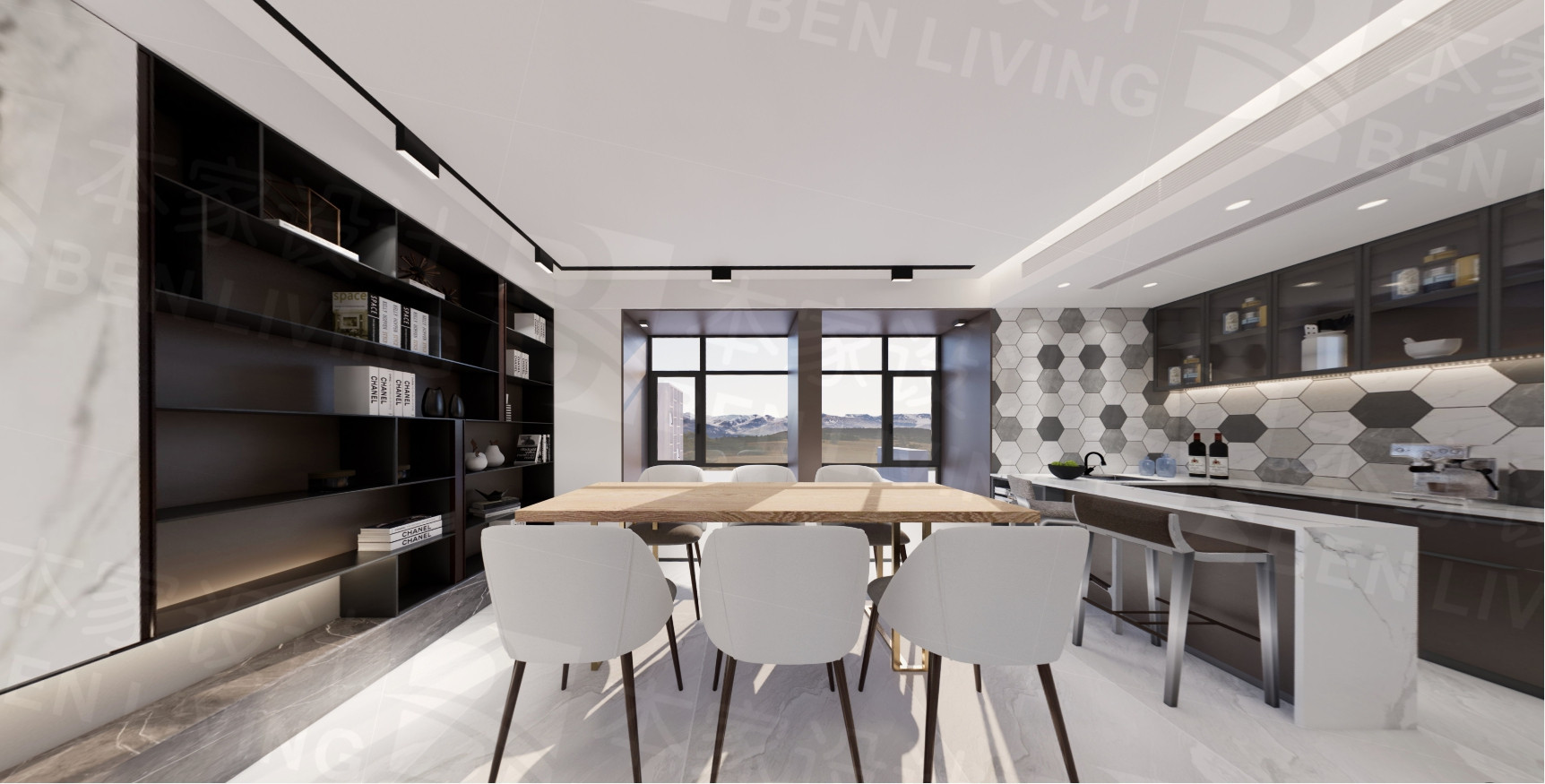 简约精致家居,三室一厅空间魔法变身-25