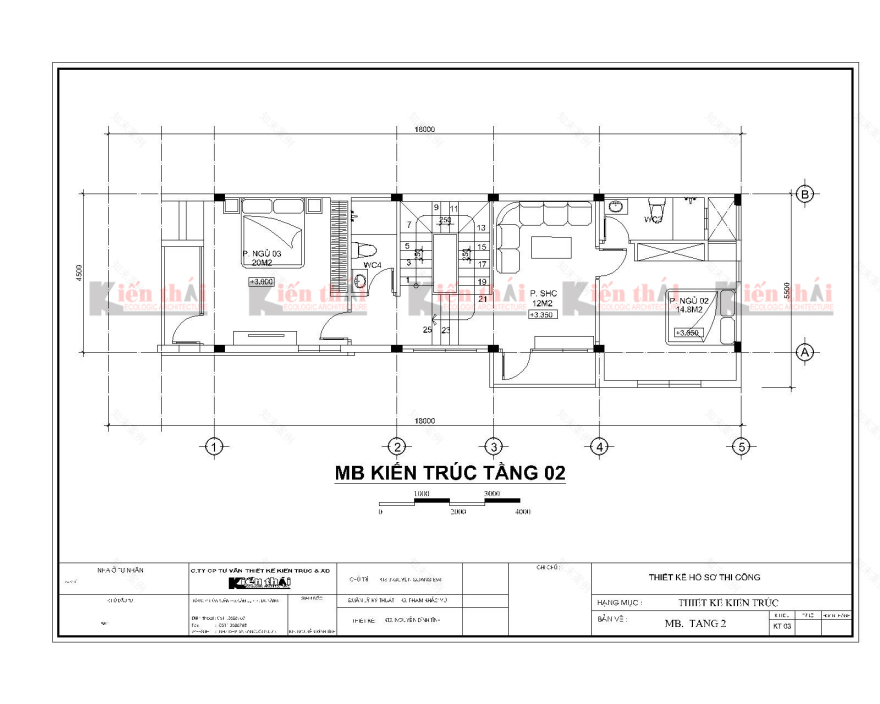 现代三层别墅设计-3