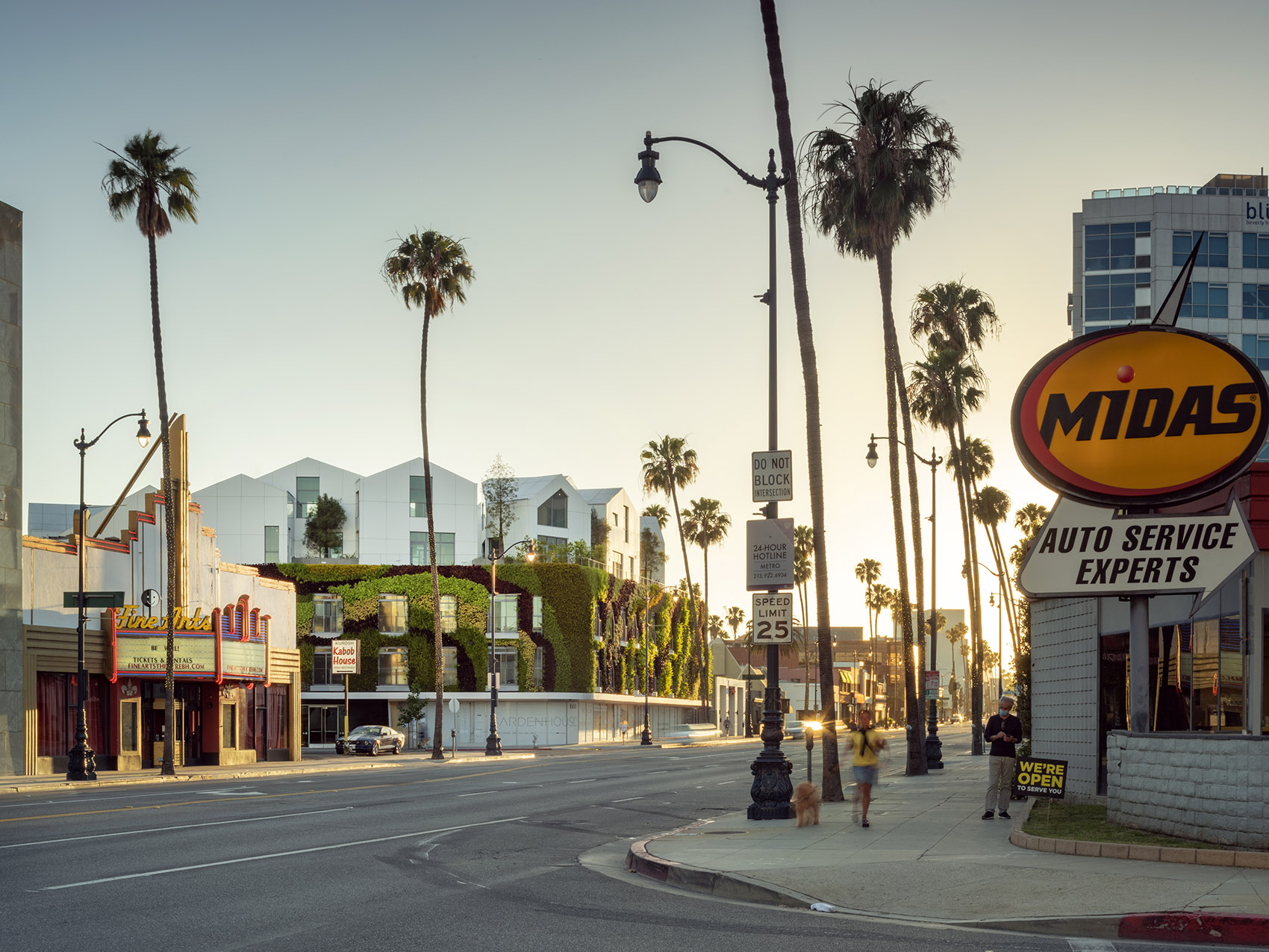 比弗利山丘庭院，洛杉矶/MAD首个美国建成项目，将洛杉矶标志性的山庄在城市环境中复制-75