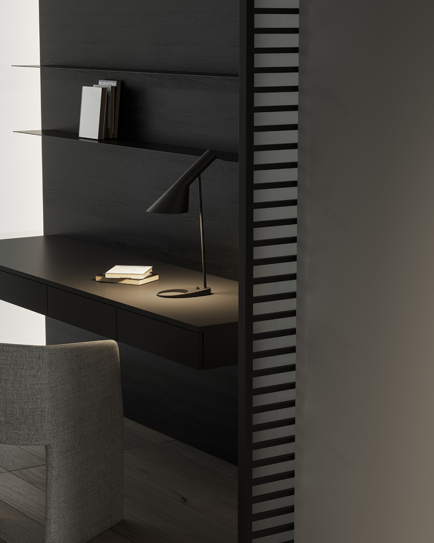 杭州 137㎡精装房重构 | 简约黑白灰,打造品质温馨居所-45