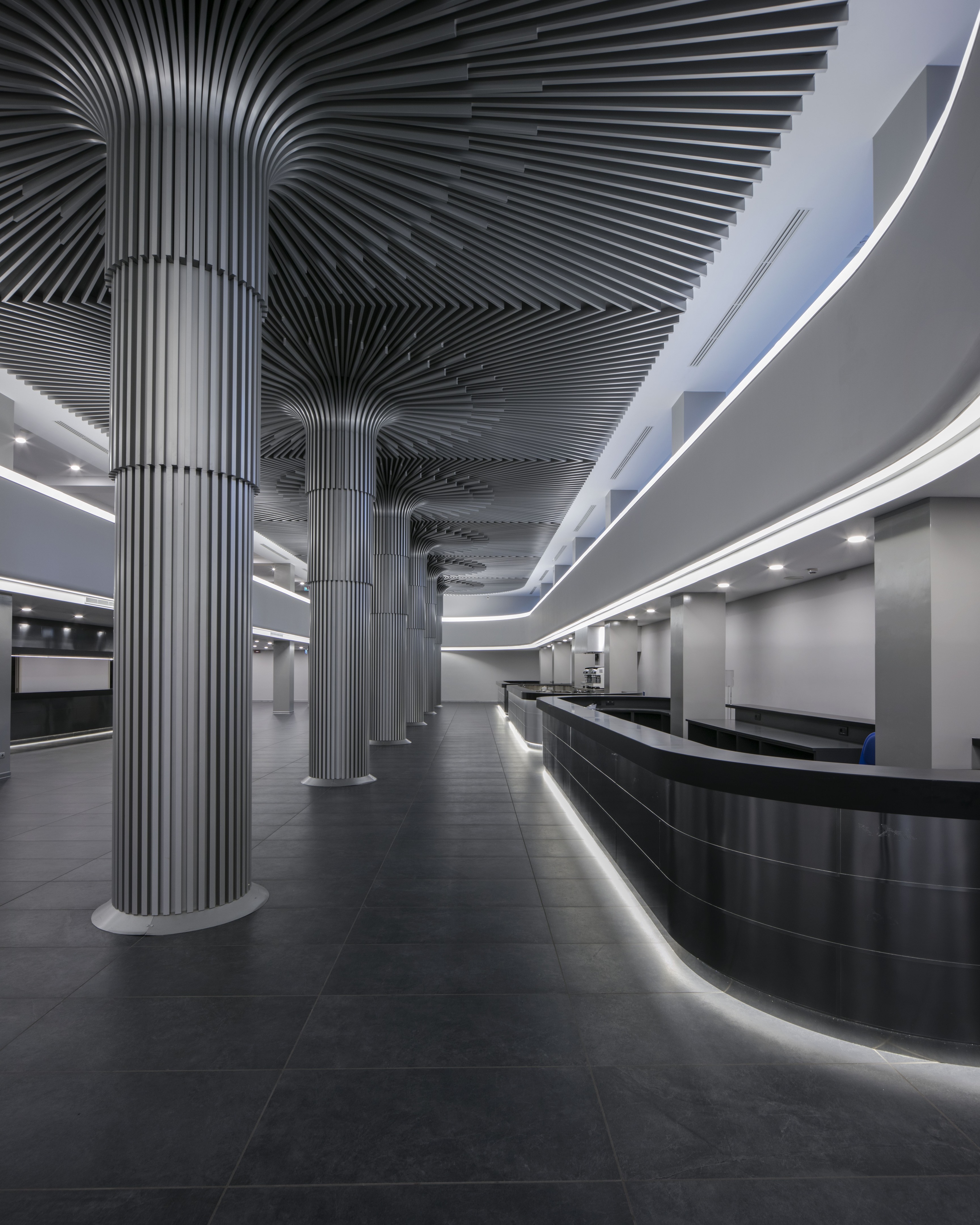 罗马技术大厅翻新 · 现代风格与先进技术的完美融合-6