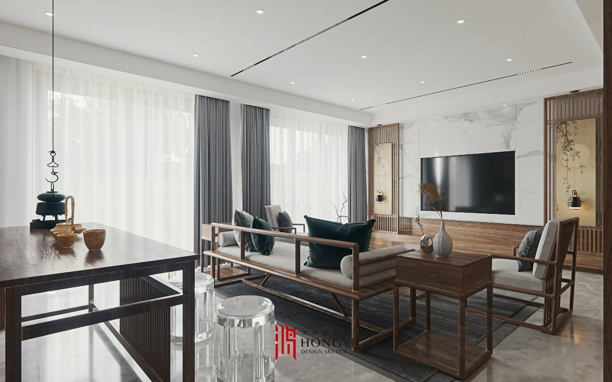 新中式 感受诗书气息-2