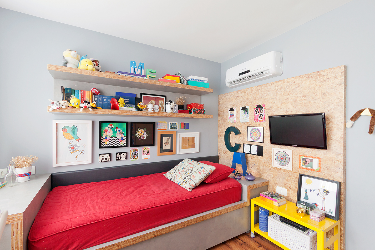 色彩轻盈的阳光家庭公寓-9