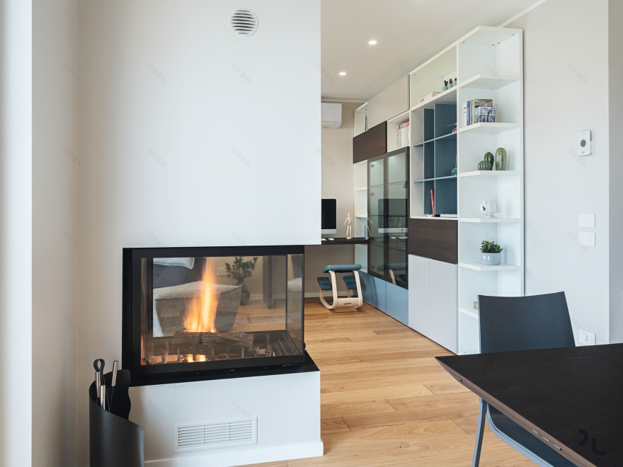 巴里城市气息 | 90 平米旧公寓的现代重生-13