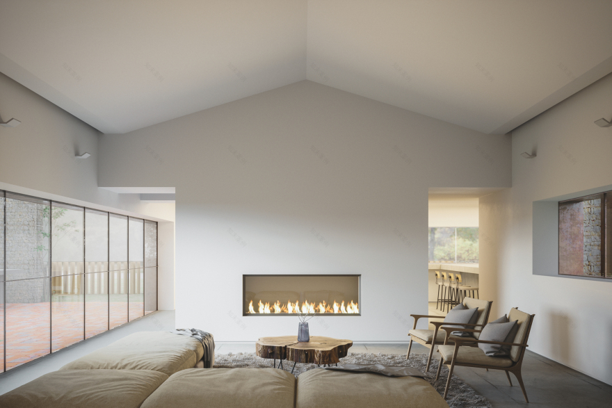 西班牙 Sotosalbos 现代别墅 Casa Salbos丨ABIBOO Studio-3