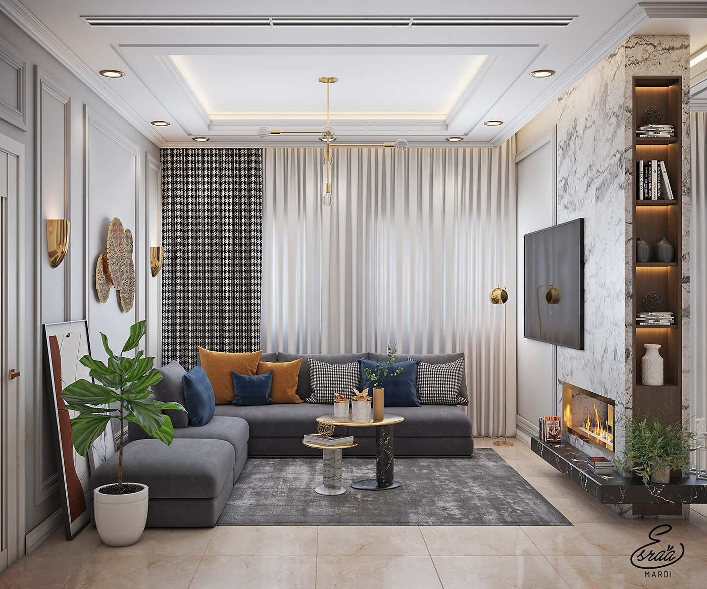 kitchen & living Area-0