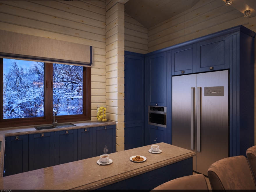 乡村木质调现代家居设计,尽显自然温馨-1