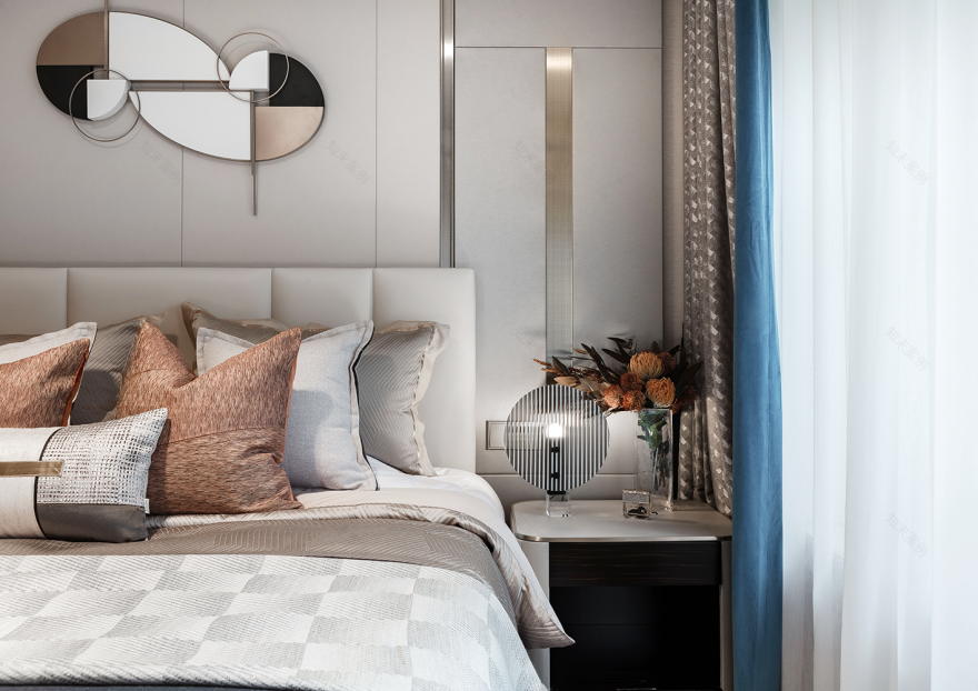 旭辉运河公元样板间A·B户型-25