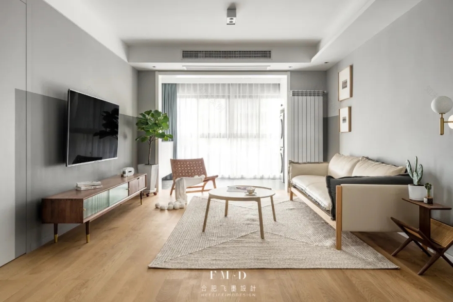 合肥 90 后夫妻的现代治愈系家居-21