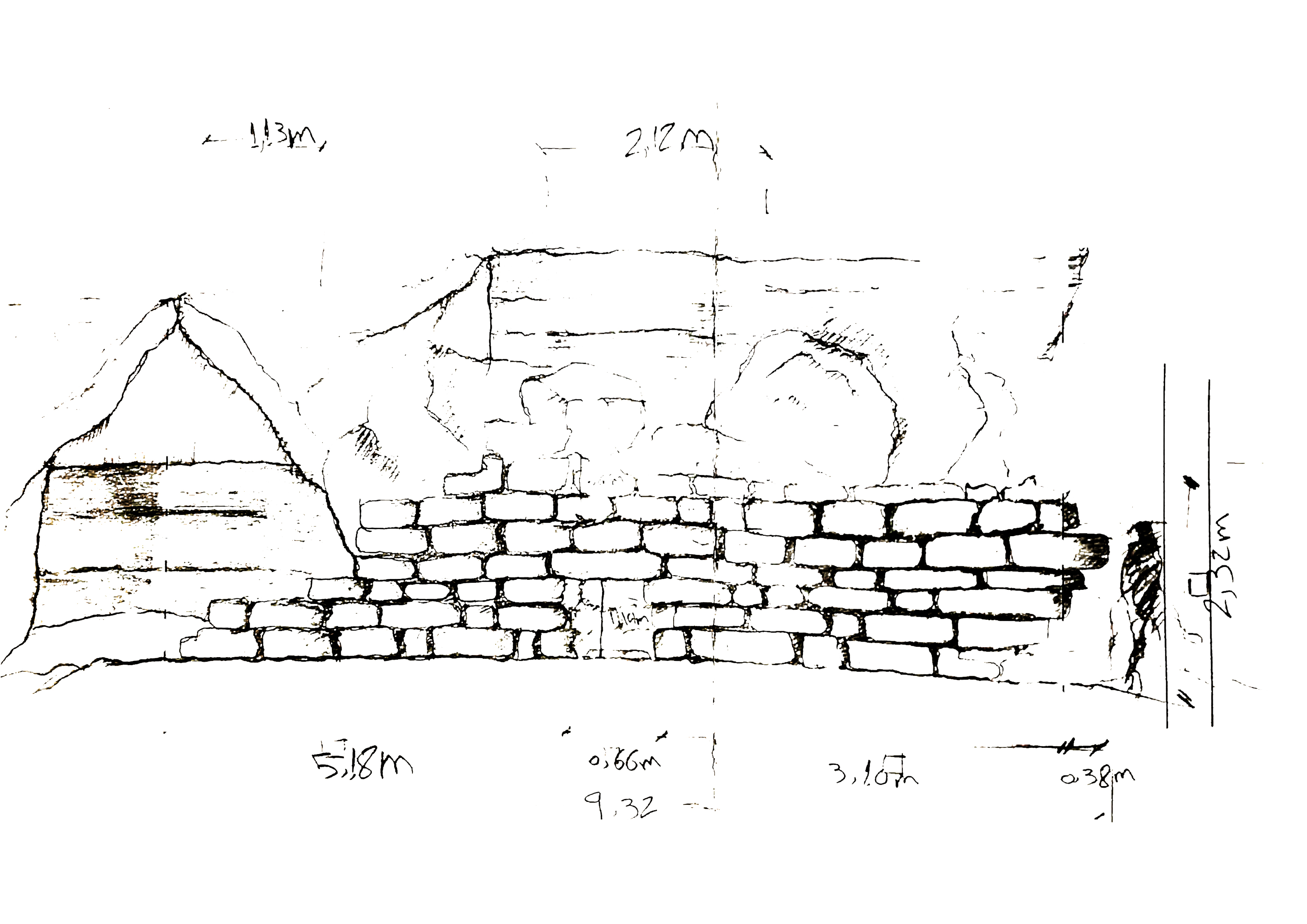 Conservation of Old Nabatian Wall-4