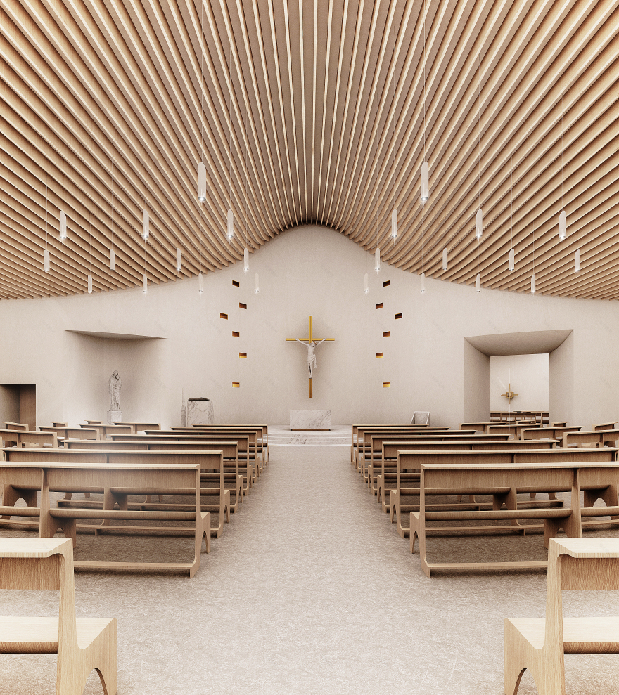 圣芭芭拉新教区综合体-9