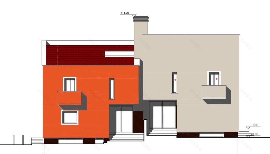 现代风格公寓设计,演绎几何之美-47