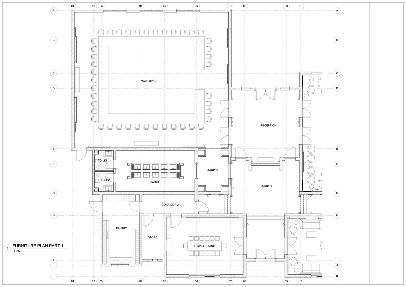 Majlis Interior Working Drawings.-1