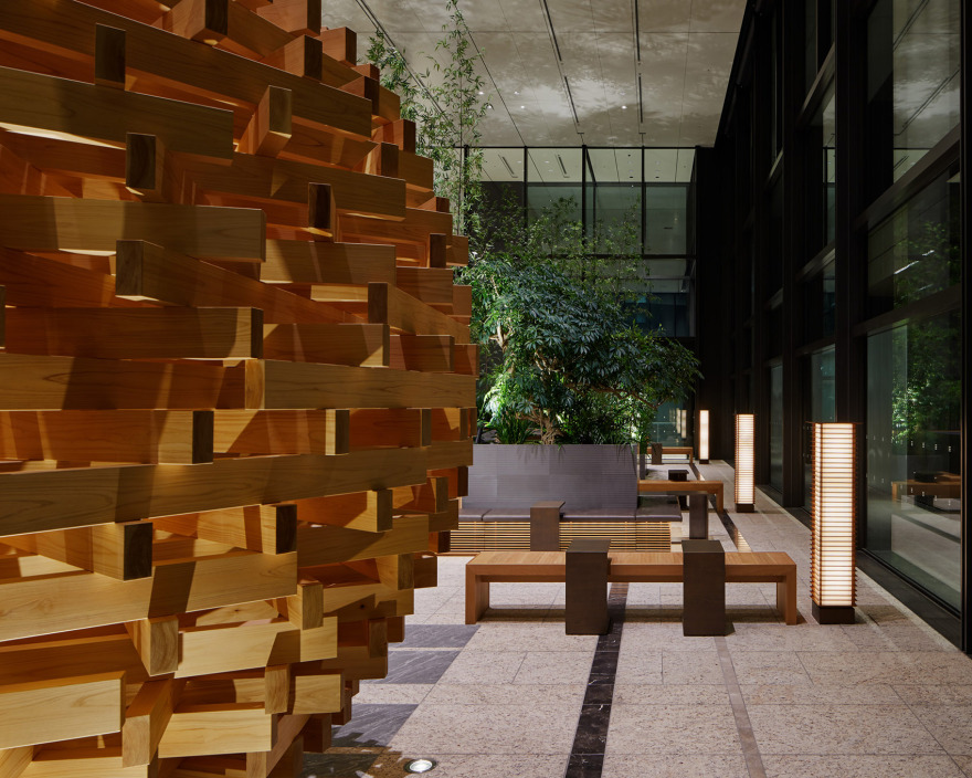 东京金融区绿洲入口大厅丨日本东京丨ikg inc.-22