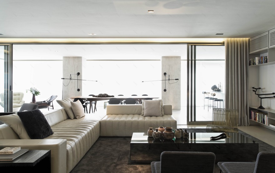 巴西设计公寓 | 工业风木饰面打造男性化魅力空间-47