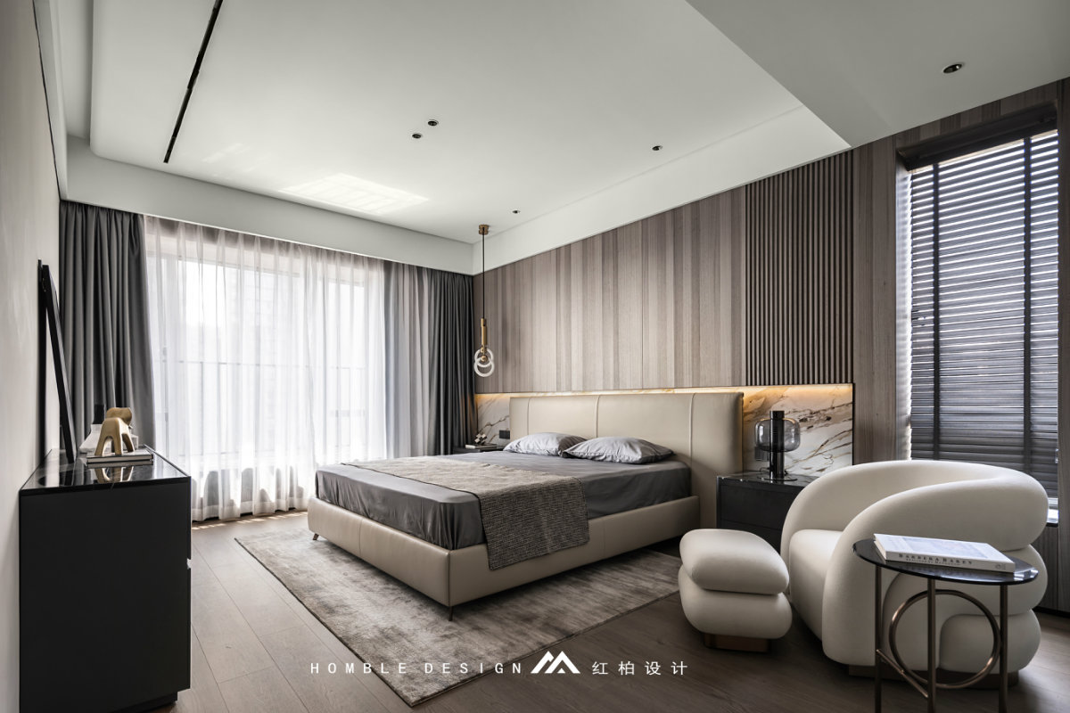 现代精致简约的高级黑遇上极简白-11