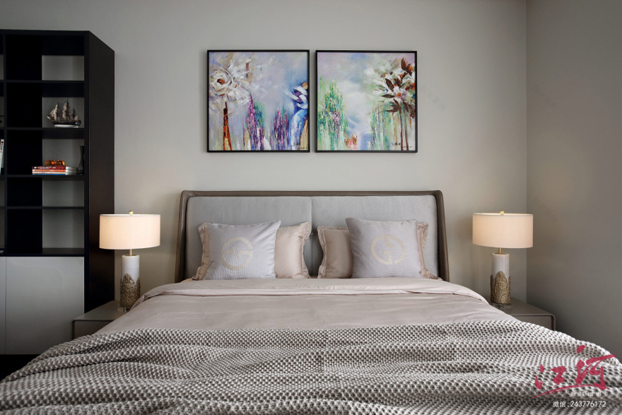 238㎡招商双玺花园大平层,私宅陈设-17