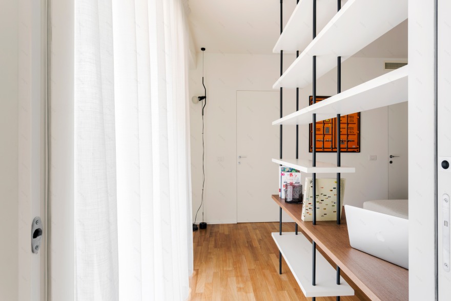 米兰优雅灰调公寓,经典与现代的碰撞-22