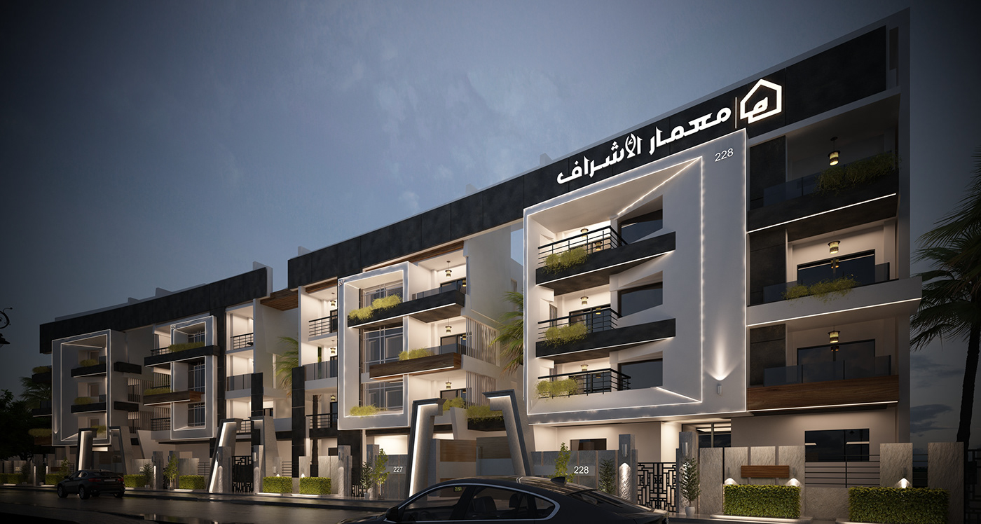 Mohamed Hassan丨公寓建筑丨My new DESIGN TO "Memaar Al Ashraaf company-7