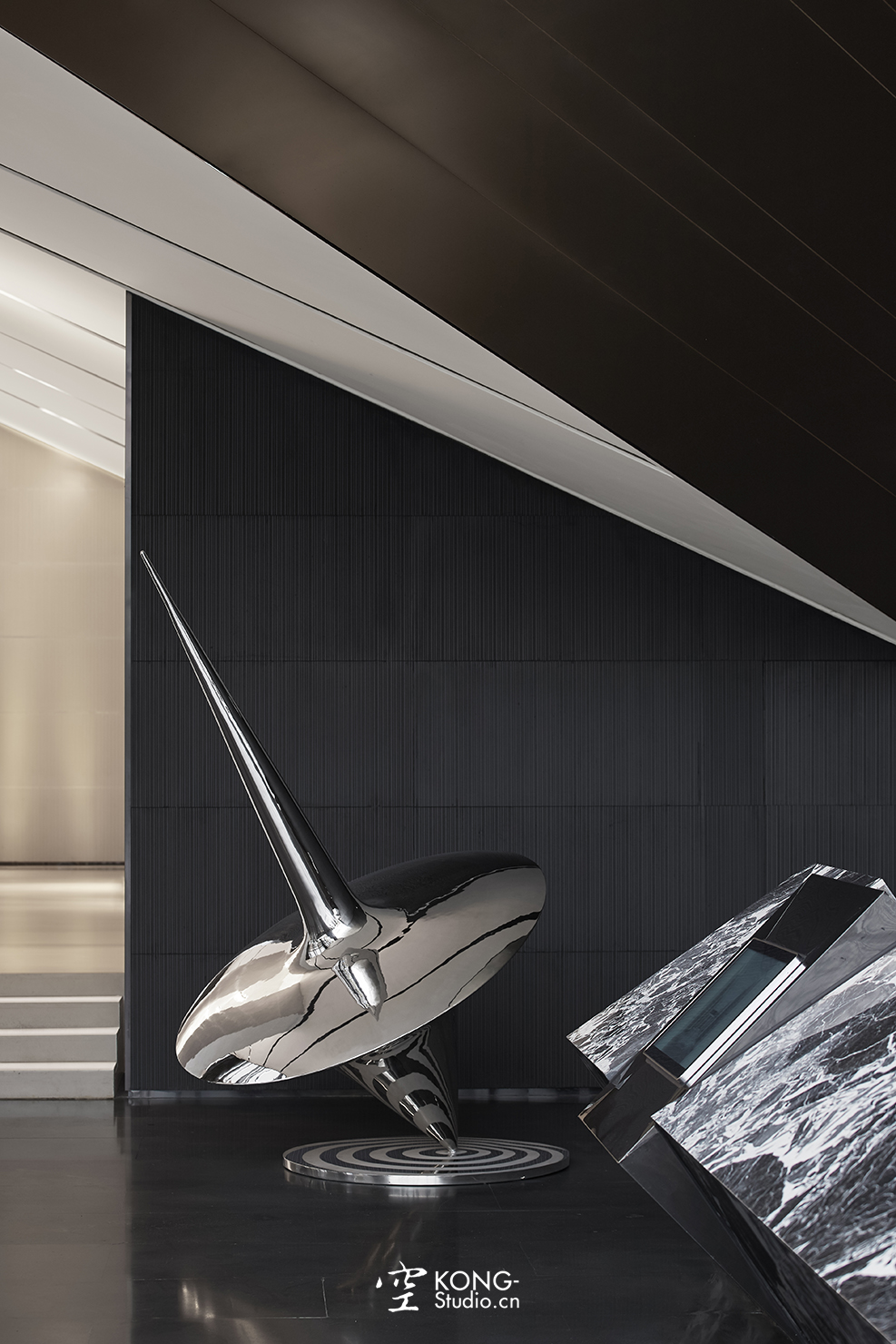 空与间建筑摄影：星际探索之旅 | 成都天寰广场销售中心-7