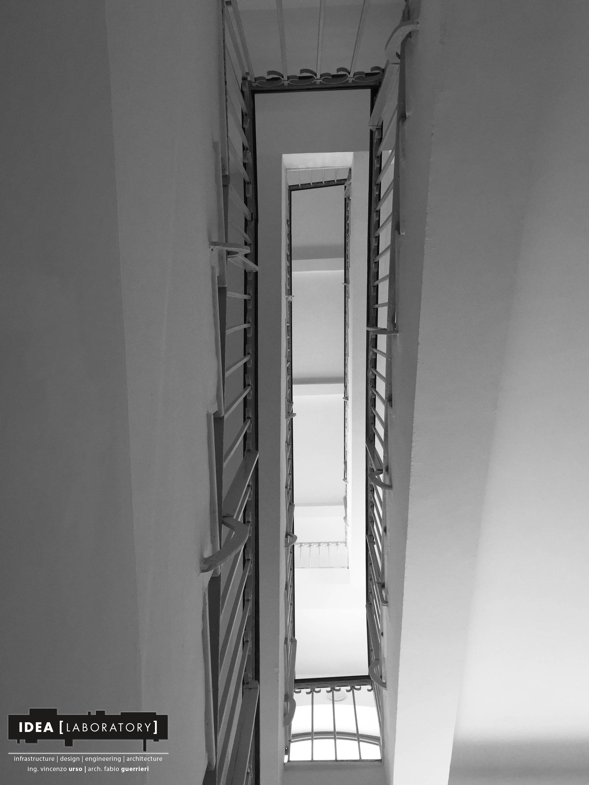 30 年代别墅学校"E. De Amicis"翻新，碳纤维增强结构-15