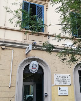 Lavori di manutenzione straordinaria edifici provinciali porzione di copertura Caserma Carabinieri di Pontedera