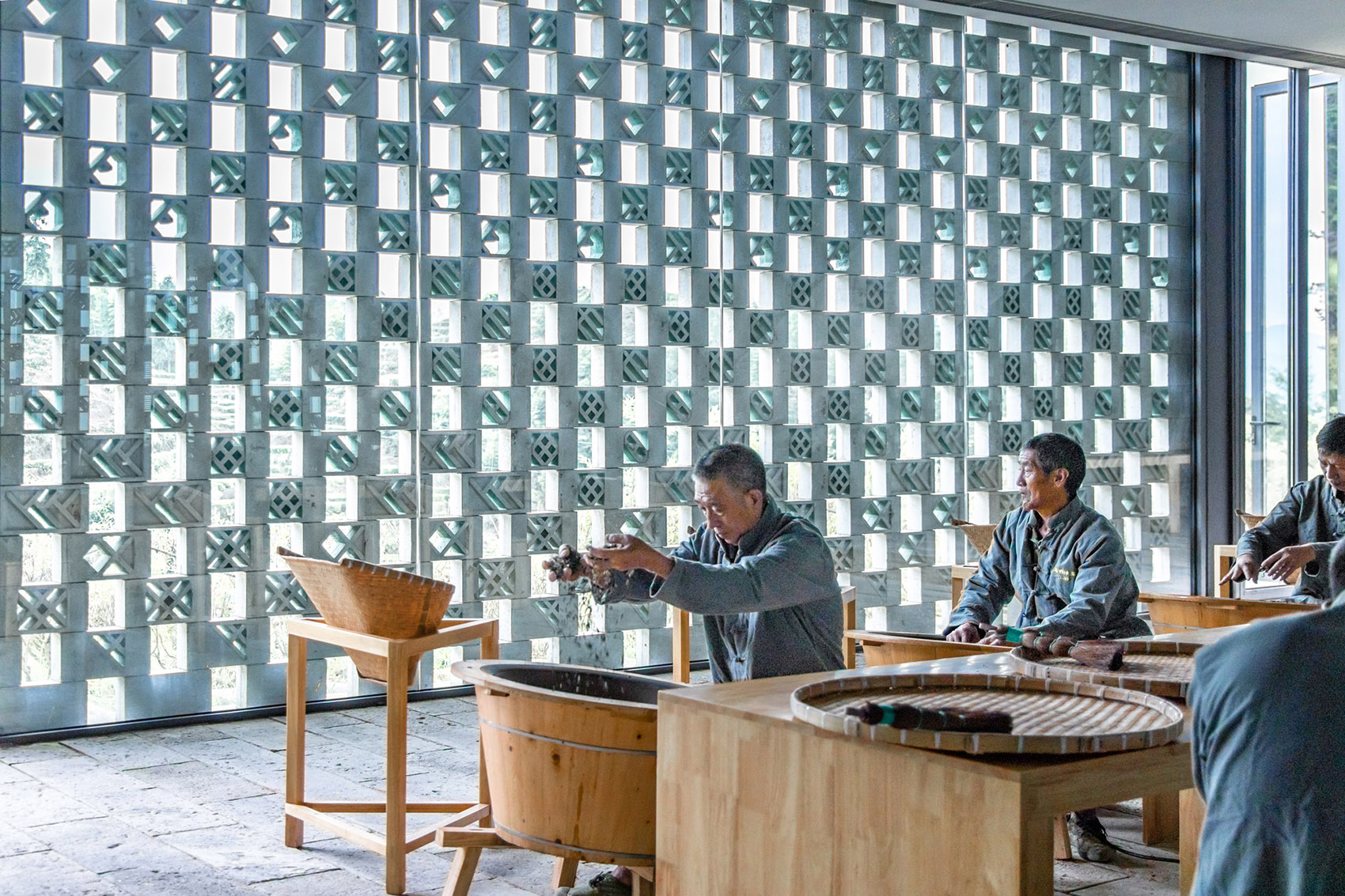 惠明茶工坊，浙江丽水/禅茶日晷，合生产与活动于一室，融时间与空间为一体-54