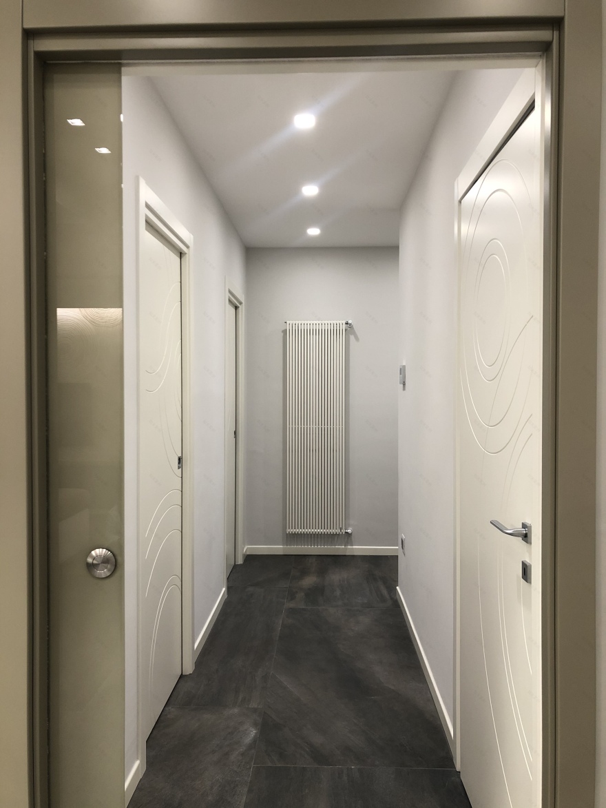 现代简约风公寓改造,干净利落重塑空间比例-19