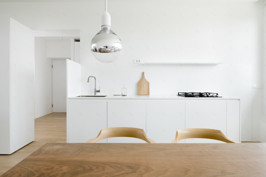 简约之居,城市之上的宁静空间-9