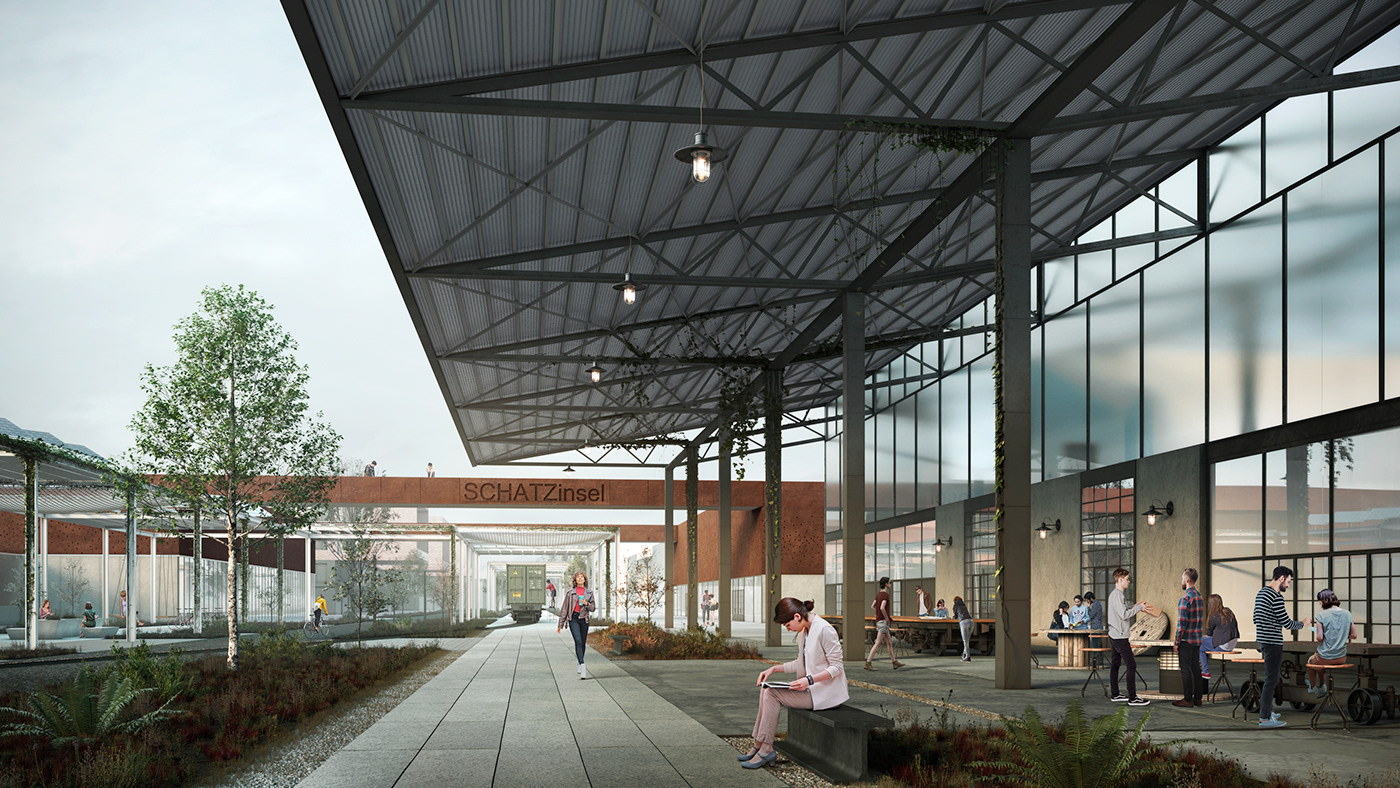 Island revitalization concept, Hamburg-7