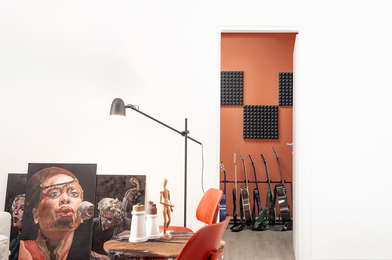 摇滚歌手的专属音乐空间-4