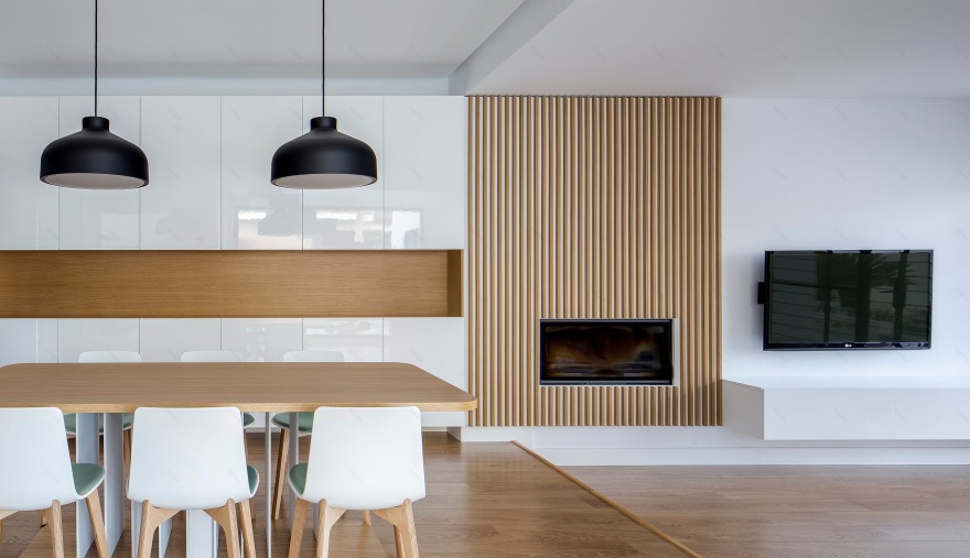 远避地中海色彩,北欧风别墅住宅-3