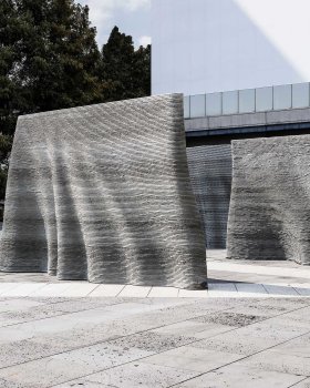 风起帘动——3D 打印的公共艺术装置