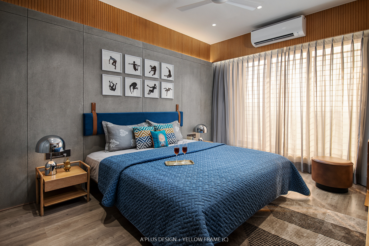 色彩点缀的简约艺术之家-9