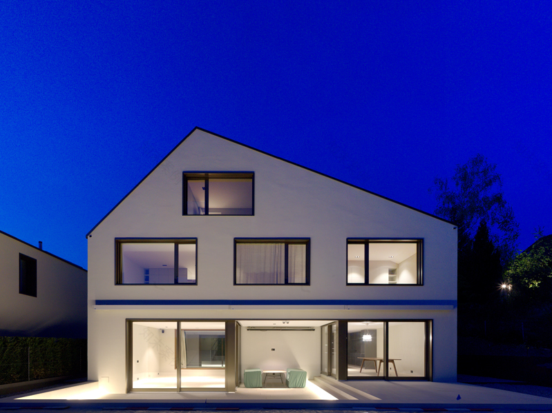 HUBSCHMITZ Architekten 别墅建筑 · Houses in Zumikon-0