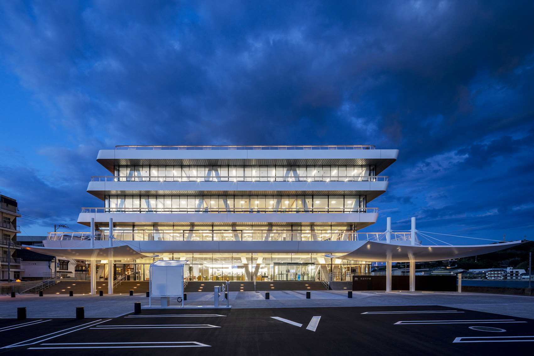 尾道市政府大楼丨日本广岛丨日建设计-17