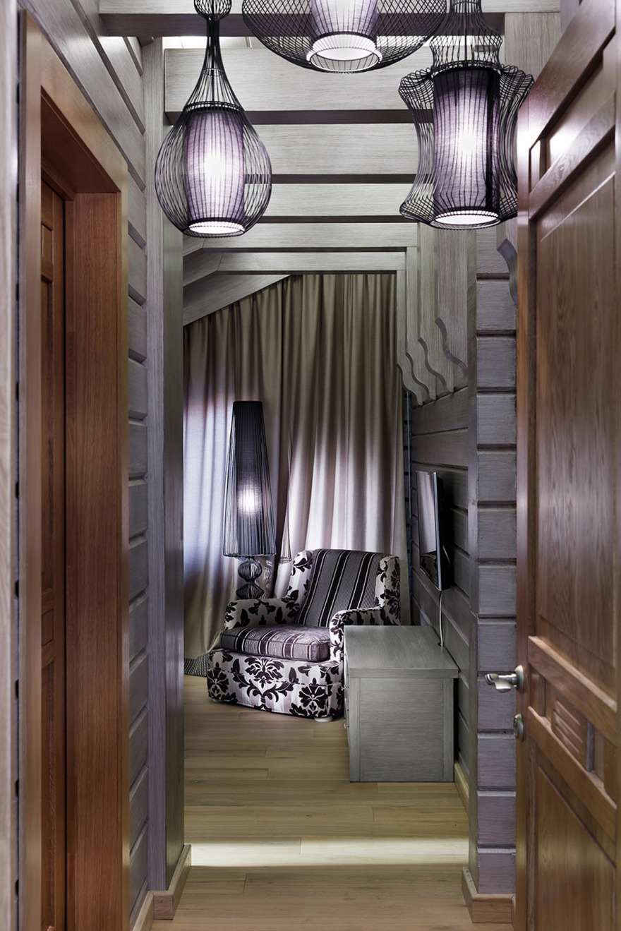 雪域风情 | Courchevel 风格木屋设计-17