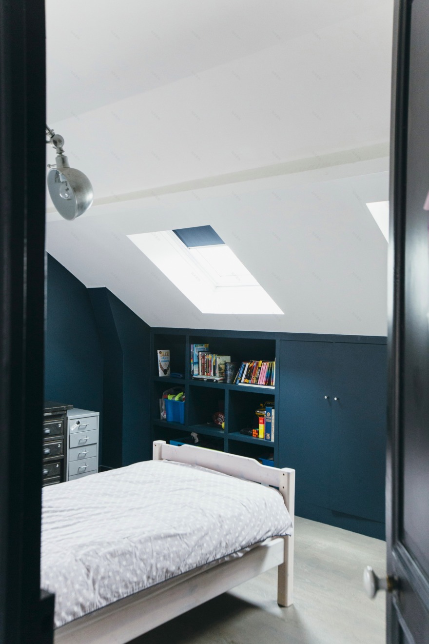 巴黎郊区百年别墅的现代重生-44