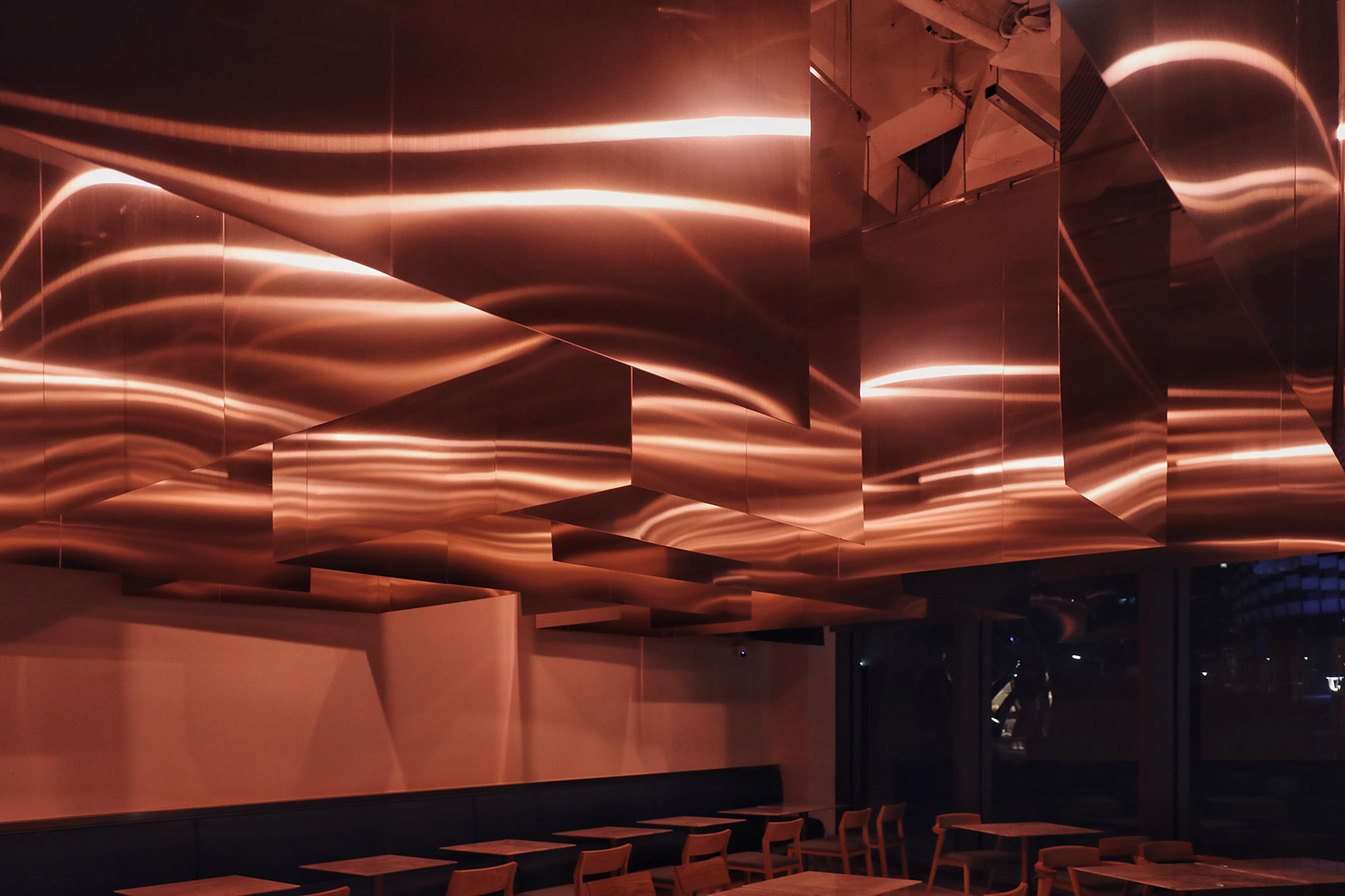 Auvers餐厅，深圳/沉重的悬铁和变幻的光影-23