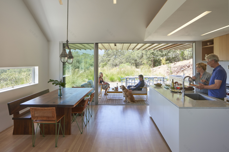 三屋顶世外桃源 | 加州索诺玛乡村度假住宅-40