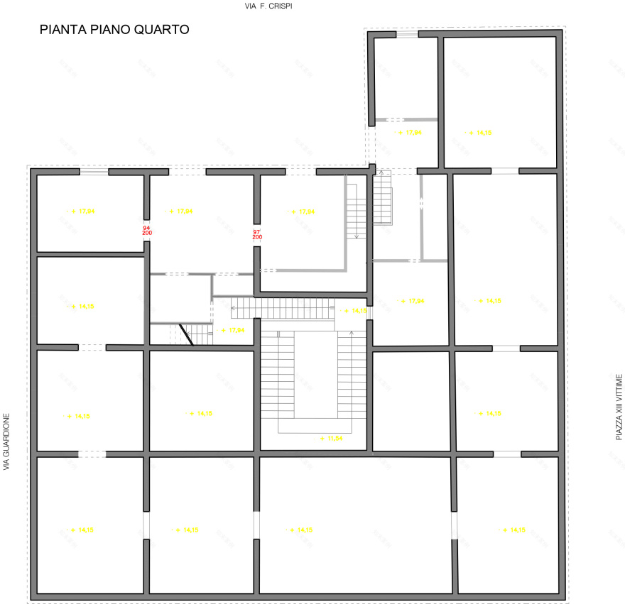 历史与现代交融的“第十三受害者广场”建筑改造-62