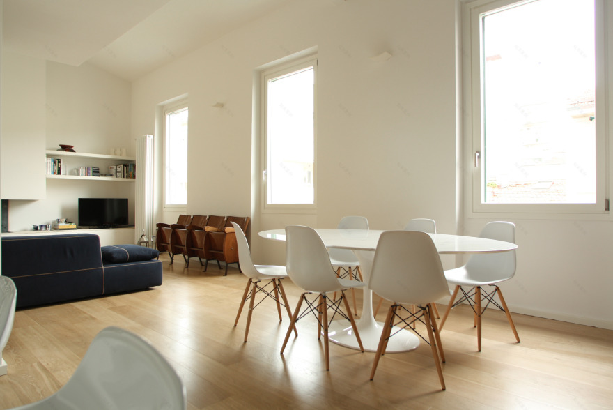 佛罗伦萨 Casa F 公寓,百年小别墅的现代重生-1