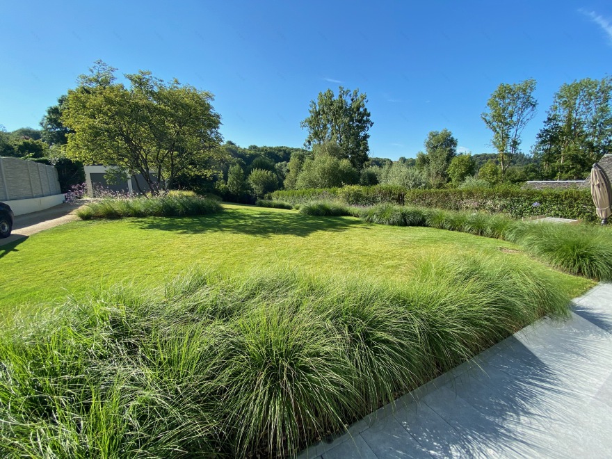 翻新斜坡场地,打造梦幻果园景致-0